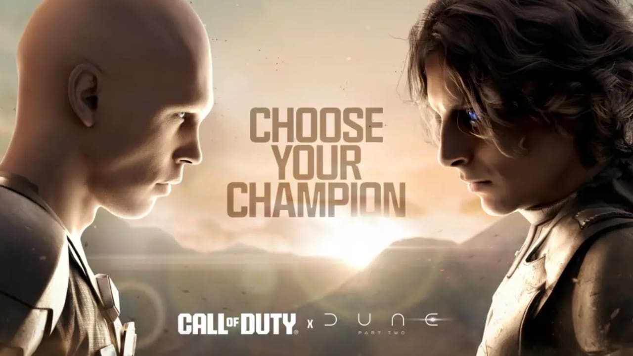 Estrelas de Duna invadem o universo de Call of Duty: Modern Warfare 3. Vivencie o espetáculo eletrizante com as novas skins!