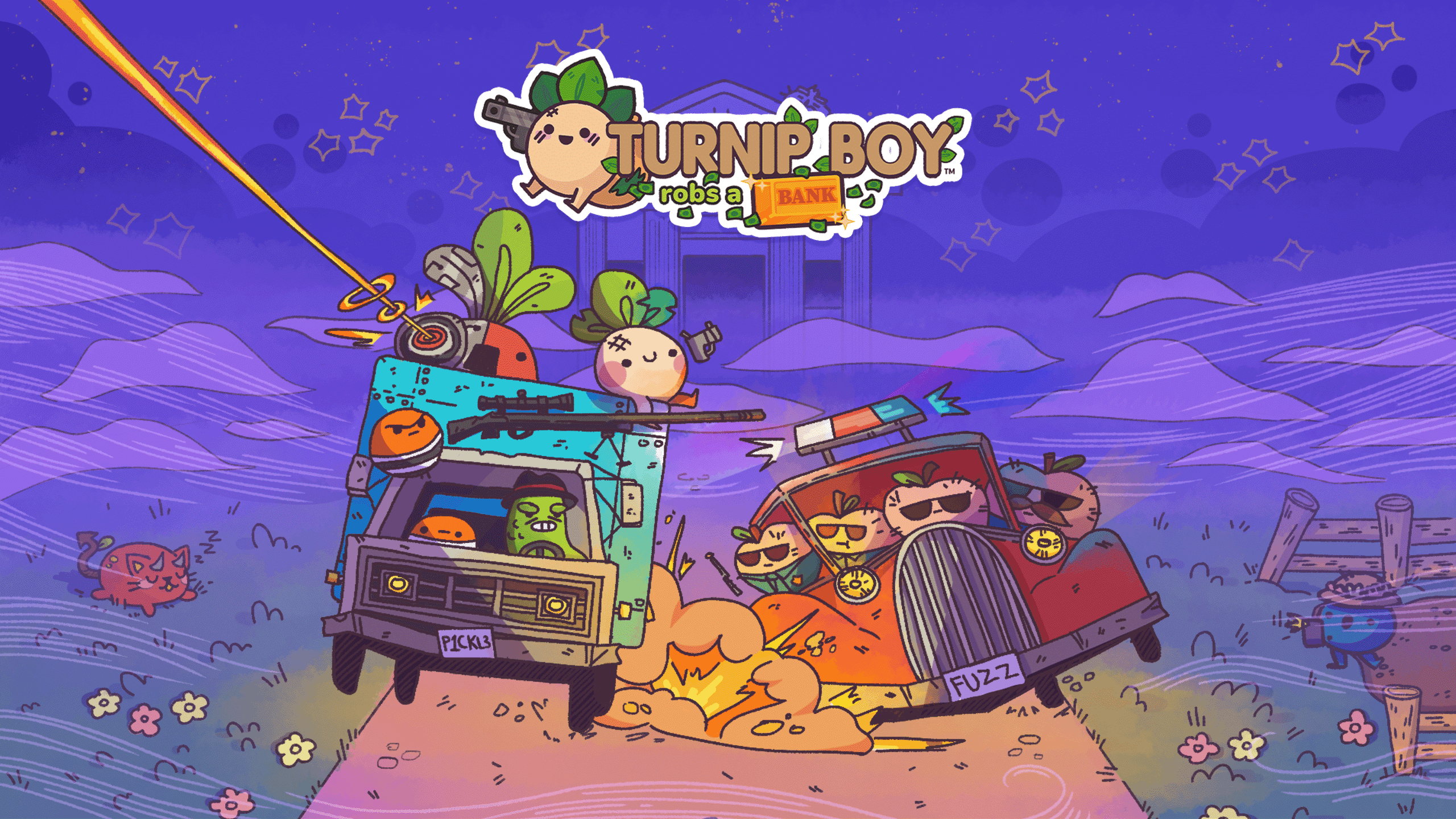 Turnip Boy Robs a Bank: Aventura irreverente no Xbox! Descubra nossa análise completa desse jogo hilário!