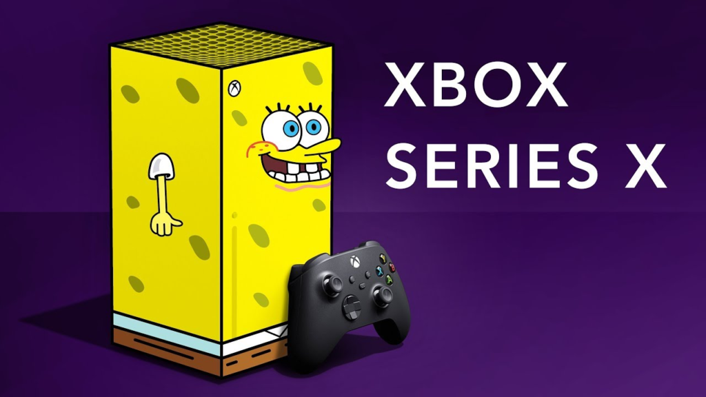 Mergulhe na diversão! O Xbox do Bob Esponja chega em breve. Não perca, garanta o seu e leve a Fenda do Biquíni para sua sala!