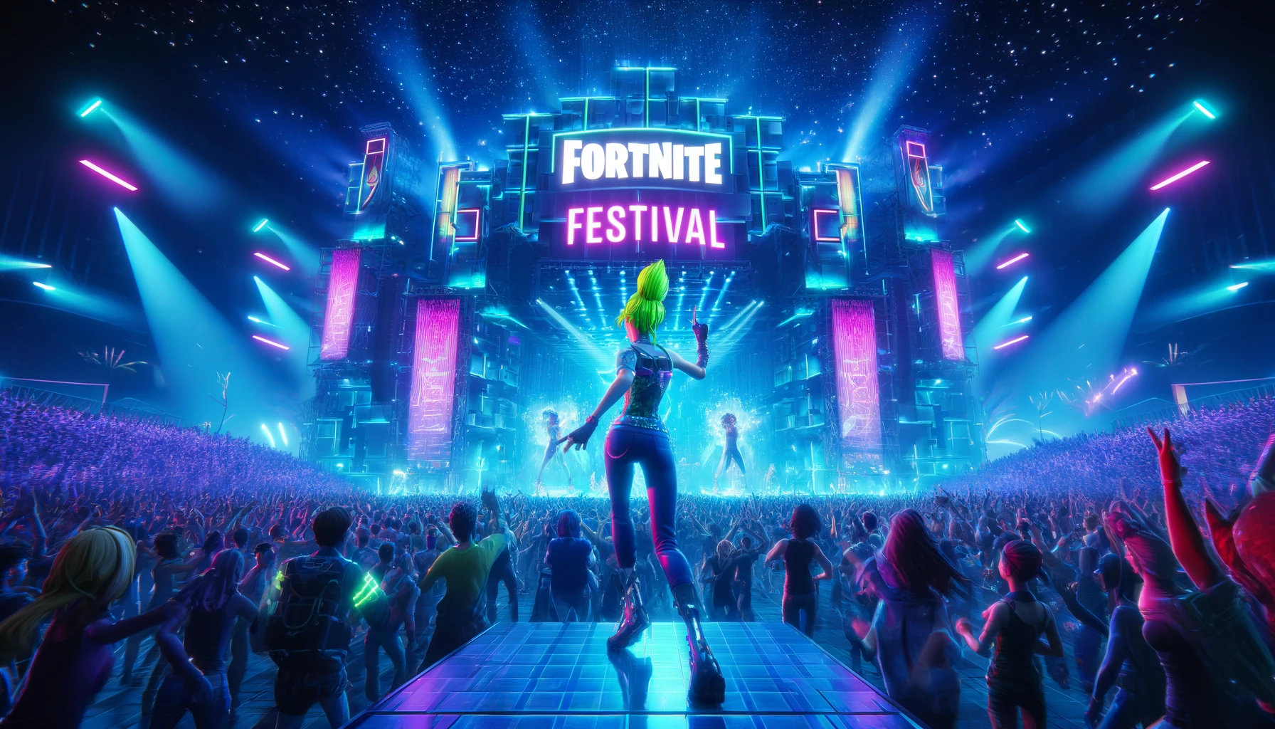 Novo trailer de Festival Fortnite é dedicado à cantora famosa