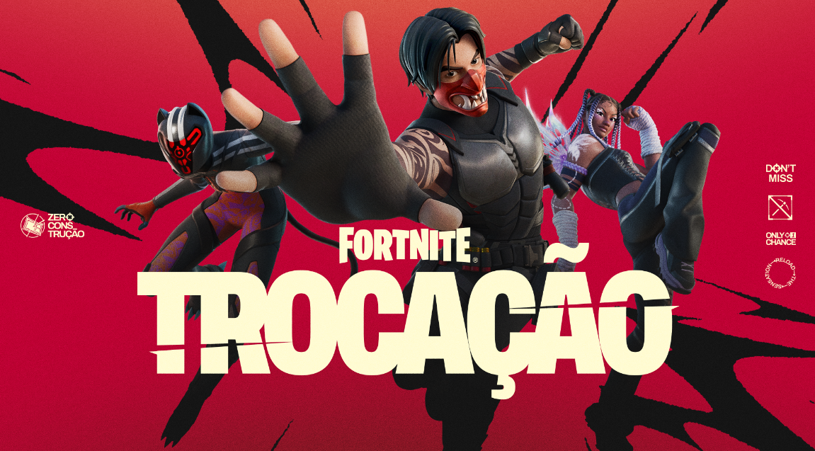Modo Construção Zero de Fortnite mudou nome para Trocação