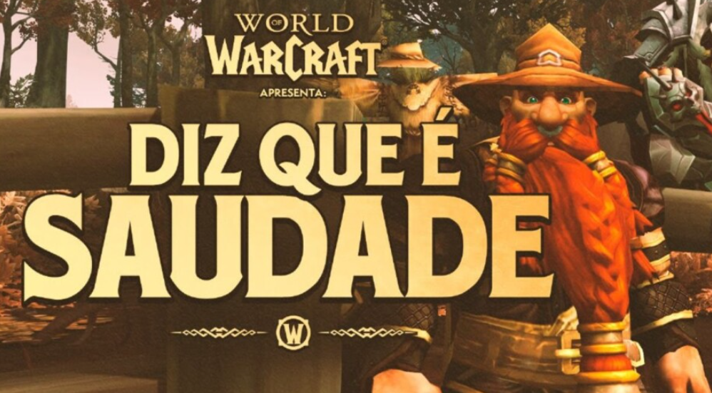 World of Warcraft comemora 20 anos ao som de "Evidências"