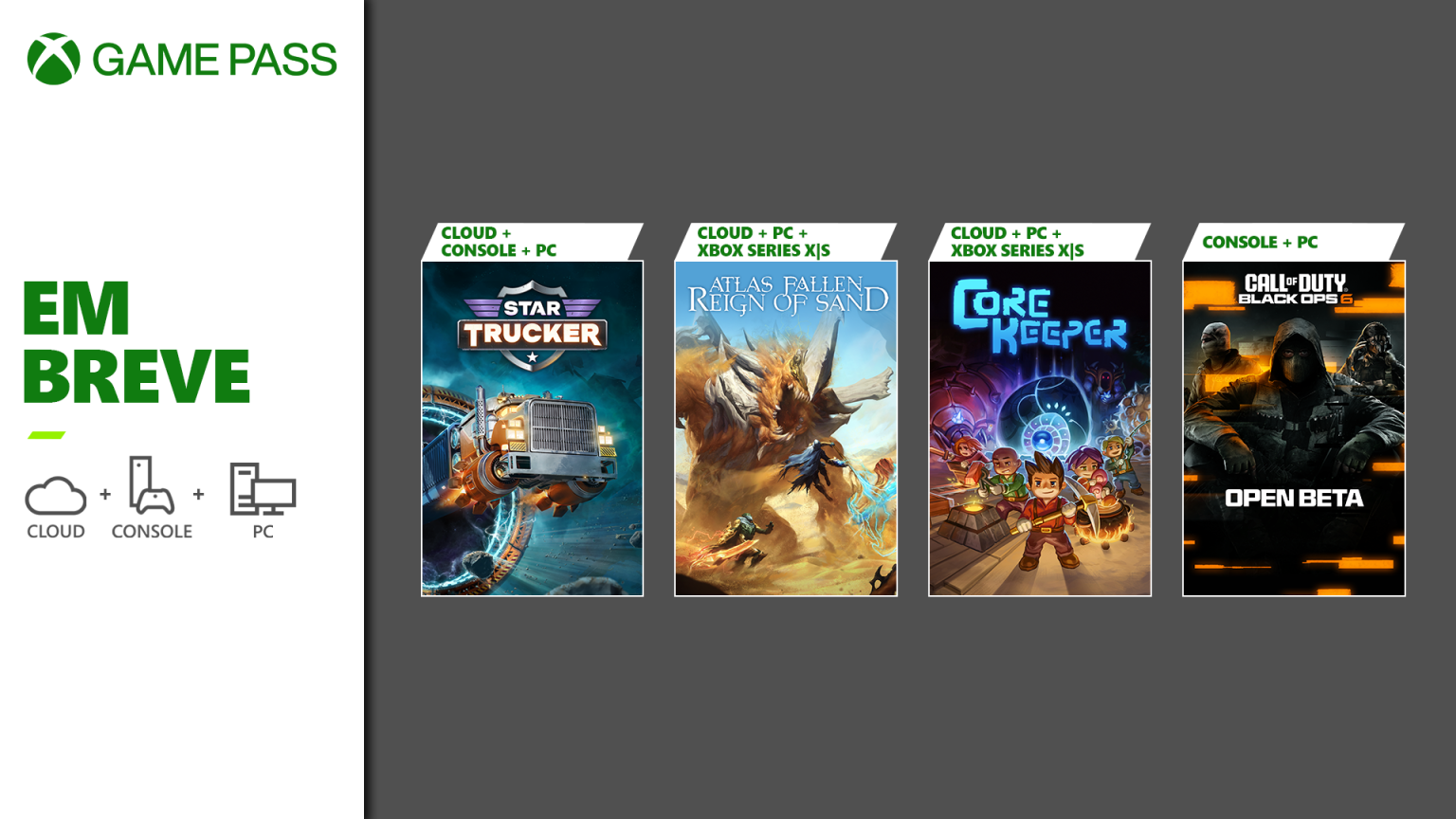 Novos jogos chegando ao Xbox Game Pass: Atlas Fallen está entre as novidades - agosto de 2024