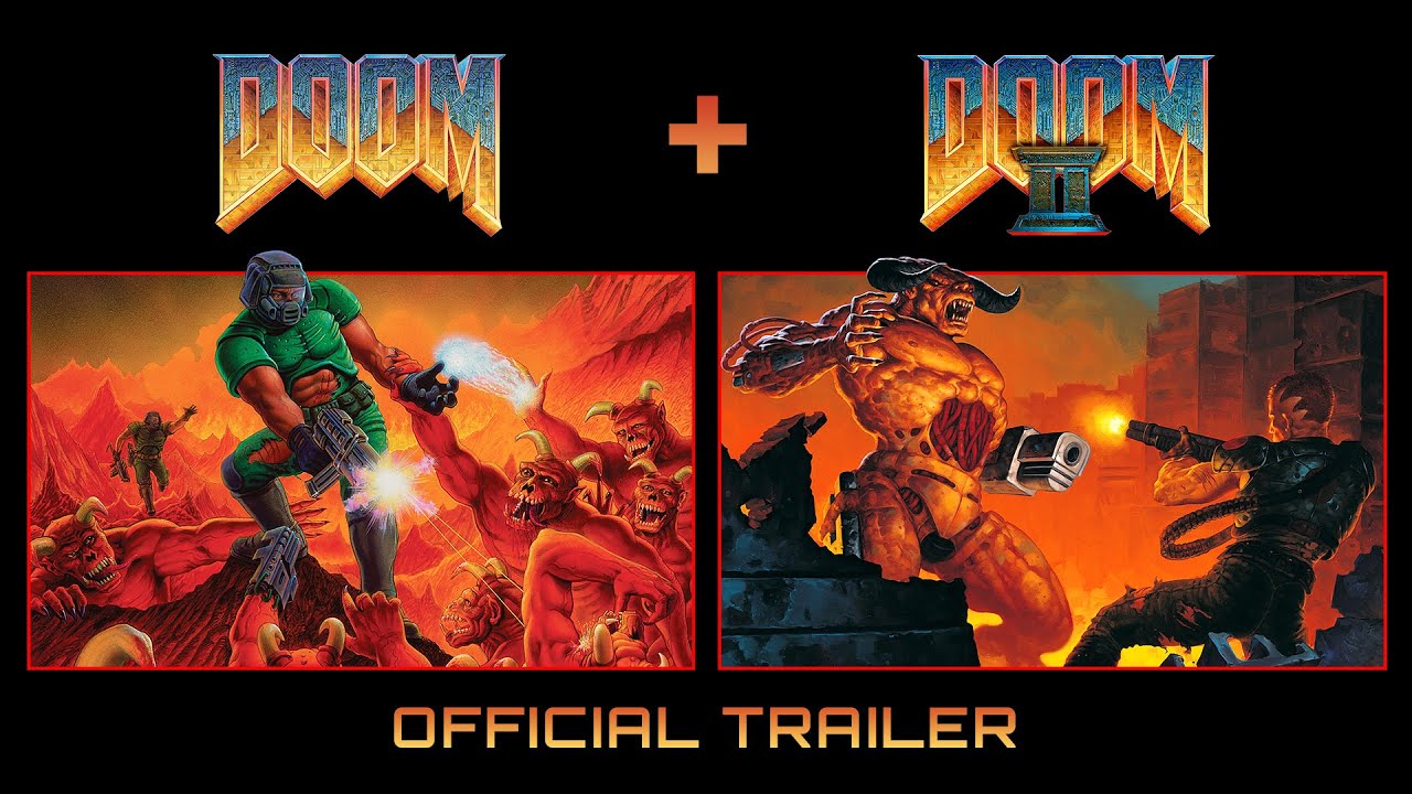 DOOM 1 e 2 recebem nova atualização
