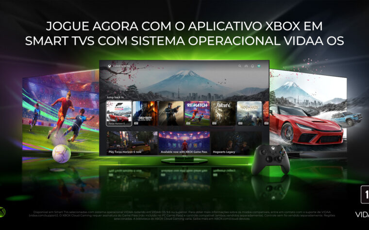 TVs Hisense e aparelhos com VIDAA OS passam a rodar jogos do Xbox