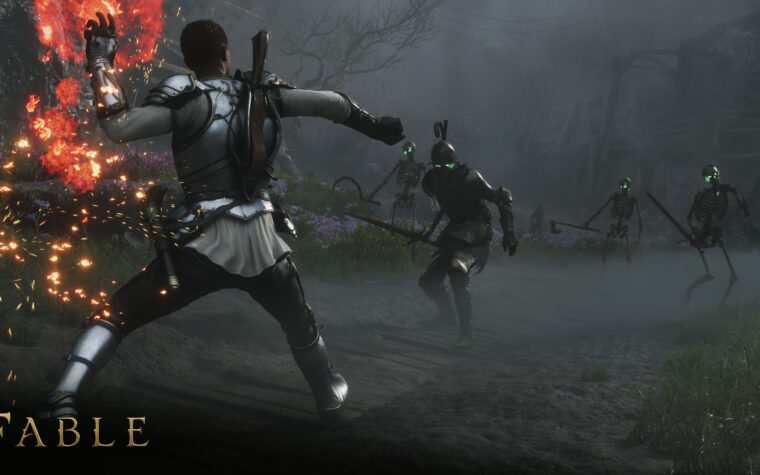 Fable combina martelo, magia e besta em combate sem troca de menus