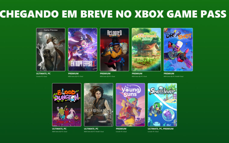 Resonance e Vapor World estreiam no Game Pass no dia do lançamento